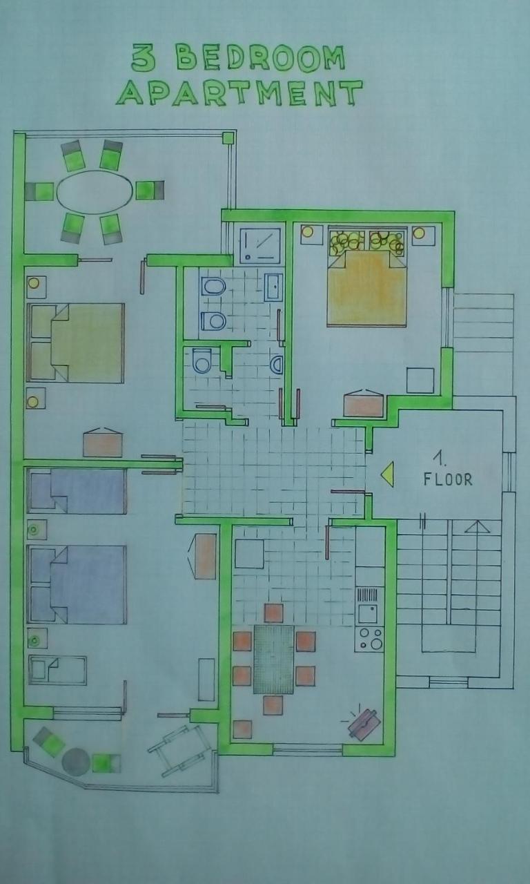 Apartment Gotovina Biograd Na Moru Ngoại thất bức ảnh